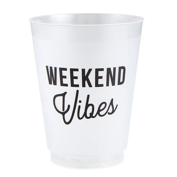 WEEKEND VIBES FROST FLEX CUPS