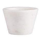 WHITE MARBLE PINCH POT
