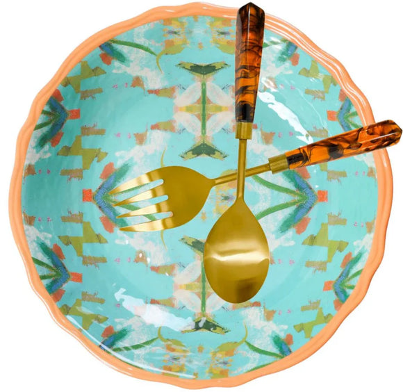 ENGLISH GARDEN MELAMINE BOWL