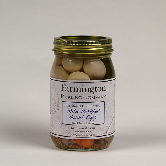 MILD PICKLED QUAIL EGGS
