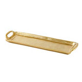 GOLD ALUMINUM TRAY, SMALL