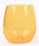 ACRYLIC STEMLESS WINEGLASS, BRIGHT