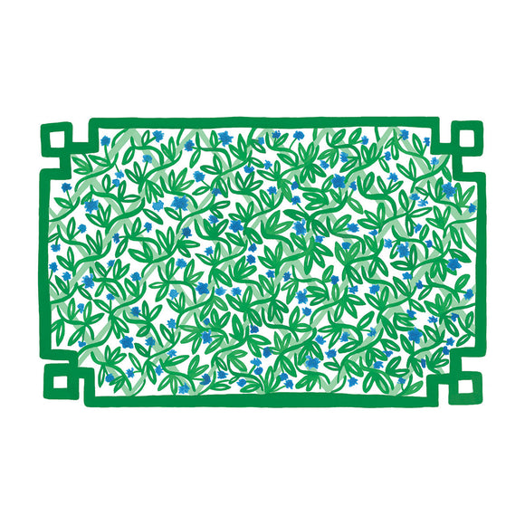 TRELLIS RECTANGLE PAPER PLACEMATS