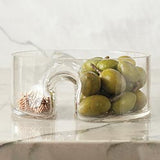 GLASS OLIVE BOWL