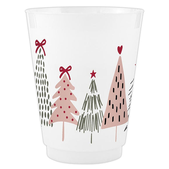 PINK TREES FROST FLEX CUPS