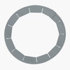 SILICONE PIE CRUST SHIELD