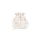 JEWELRY POUCH, IVORY PEONY