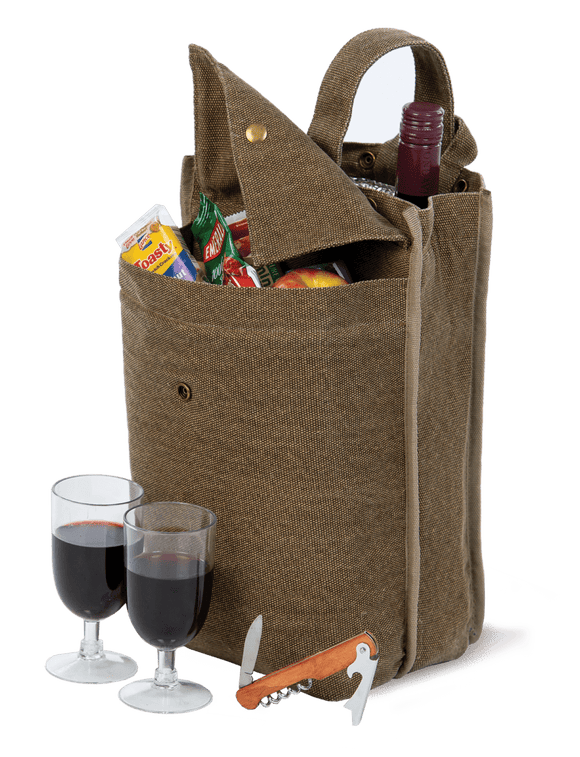 SILVERADO WINE BOTTLE COOLER TOTE
