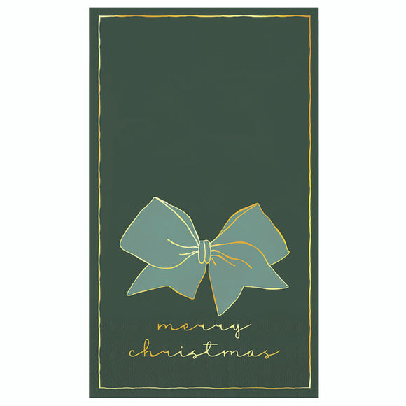 HOLIDAY BOW GUEST NAPKINS