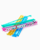 MULTI-COLOR ACRYLIC RACK & PUSHER SET
