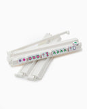 WHITE ACRYLIC RACK & PUSHER SET