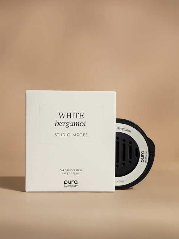 WHITE BERGAMOT REFILL for PURA CAR DIFFUSER