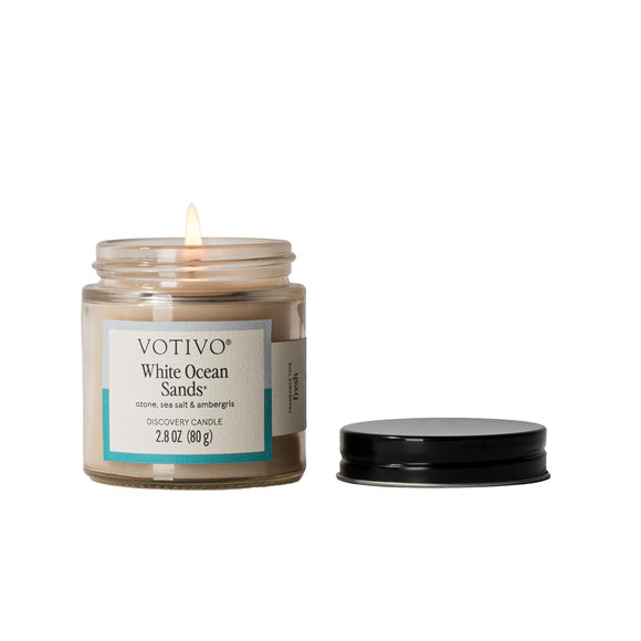 WHITE OCEAN SANDS DISCOVERY CANDLE