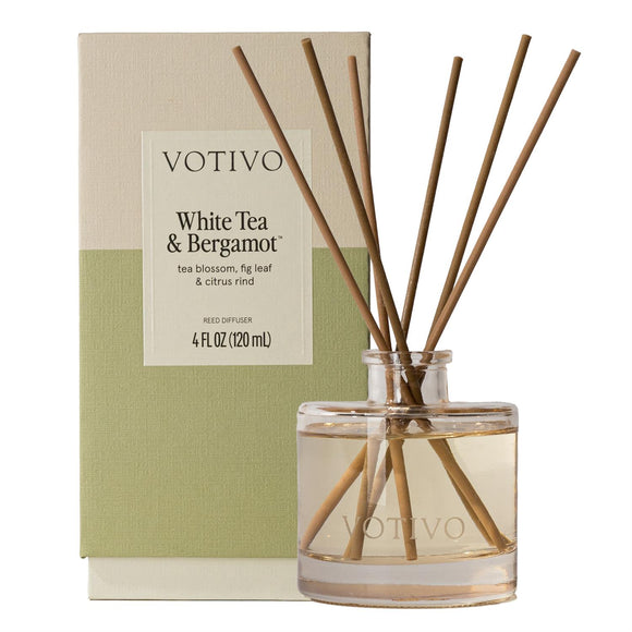 WHITE TEA & BERGAMOT REED DIFFUSER