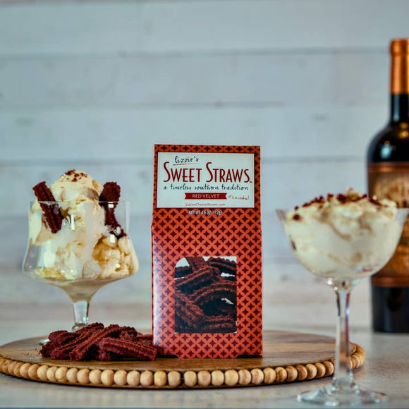 4.6 oz RED VELVET SWEET STRAWS