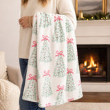 ROSY WOODLANDS BLANKET/THROW