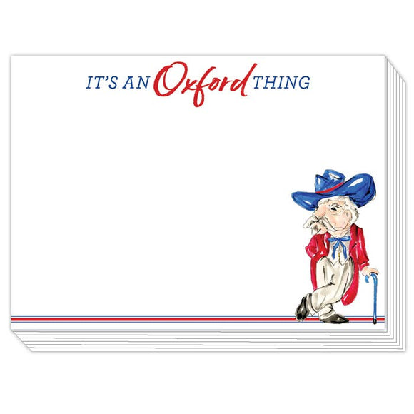 OXFORD THING MINI SLAB NOTE PAD