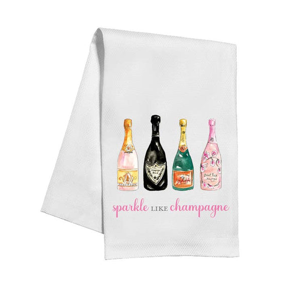 SPARKLE LIKE CHAMPAGNE KITCHEN TOWEL