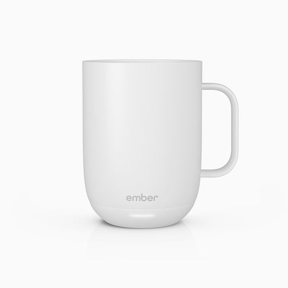 EMBER WHITE CERAMIC MUG², 14oz