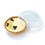 GLASS PIE PLATE with LID