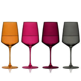 NOUVEAU SUNSET WINE GLASS SET