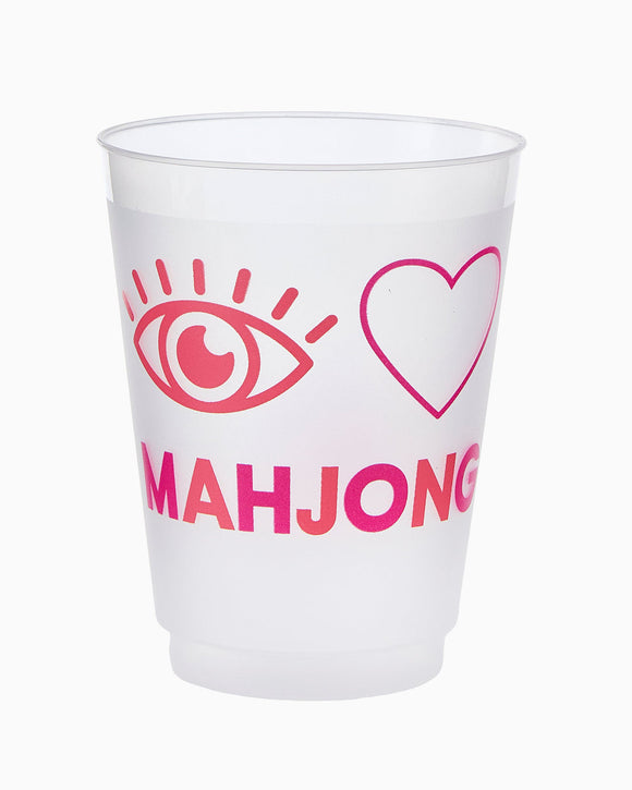 I HEART MAHJONG FROST FLEX CUPS