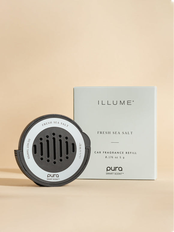 ILLUME FRESH SEA SALT REFILL for PURA CAR DIFFUSER