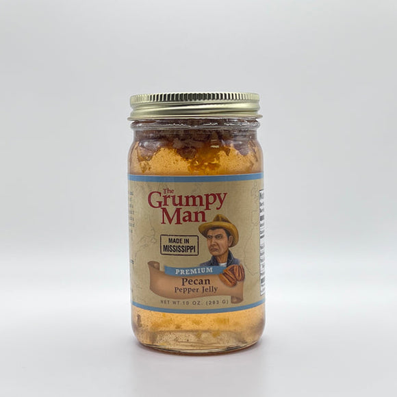 GRUMPY MAN PECAN PEPPER JELLY