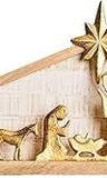 GOLD NATIVITY SCENE, LARGE