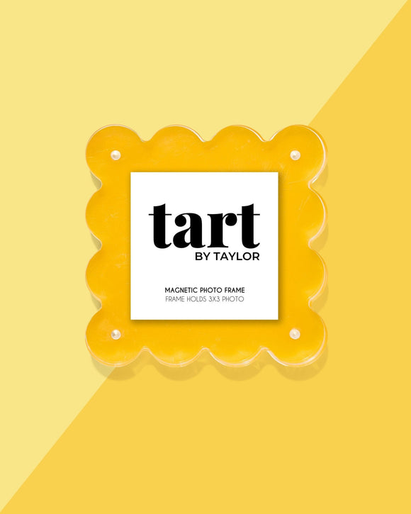 MANGO MINI ACRYLIC SCALLOP PICTURE FRAME