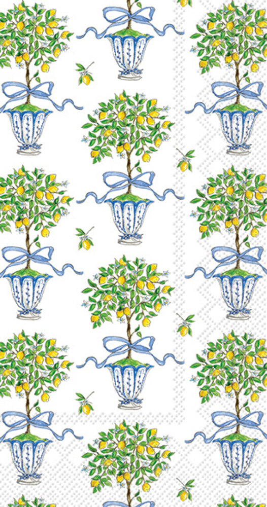 LEMON TOPIARY GUEST NAPKIN