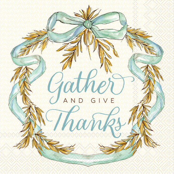 WHIMSICAL WHEAT COCKTAIL NAPKIN