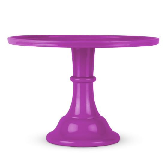 FUSCHIA MELAMINE CAKE STAND