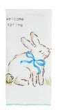 SPRING BUNNY TEA TOWELS, ASST.