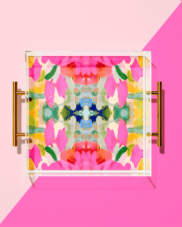 PINK PARADISE LARGE TRAY