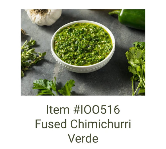 CHIMICHURRI VERDE INFUSED OLIVE OIL, 375ml