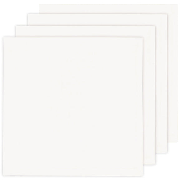 SPECTRUM WHITE NAPKINS, SET OF 4