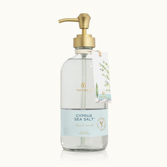 THYMES CYPRUS SEA SALT HAND WASH, LARGE