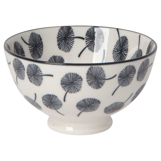 GRAY DANDELION BOWL, 4 in.
