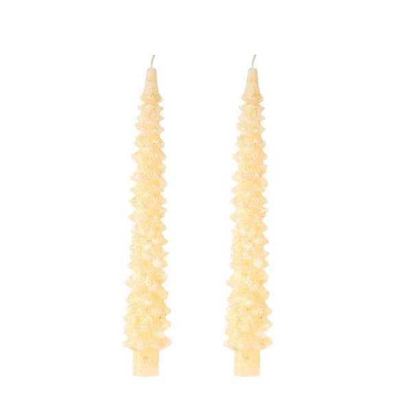 GOLD TREE TAPER CANDLE