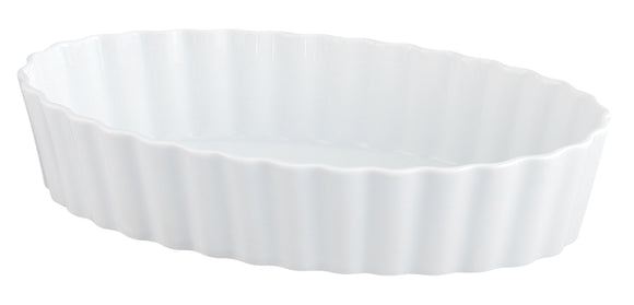 OVAL CREME BRULEE WHITE