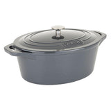 VIKING 7 QT ENAMEL COATED DUTCH OVEN/ROASTER