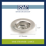 STAINLESS STEEL SINK STRAINER