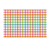 GINGHAM PAPER PLACEMATS