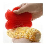 SILICONE DISH BRUSH FLOWER