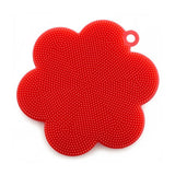 SILICONE DISH BRUSH FLOWER