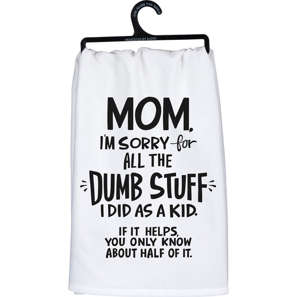 DUMB STUFF TOWEL
