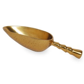 GILDED ICE SCOOP, MEDIUM