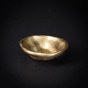 GOLD FREEFORM BOWL