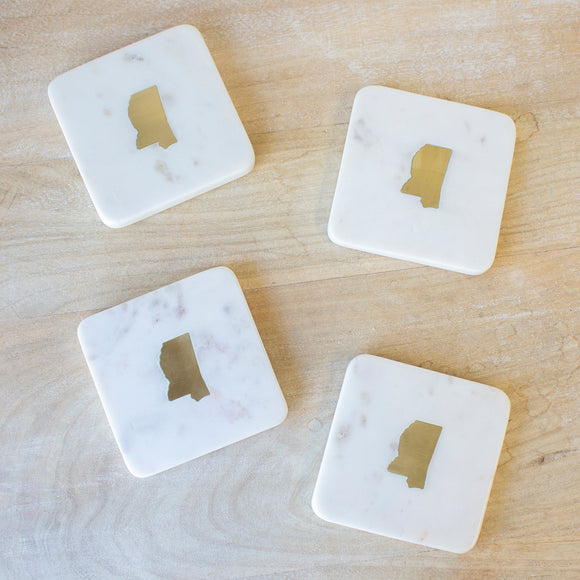 MS MARBLE COASTER SET